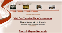 Desktop Screenshot of churchorgannetwork.com